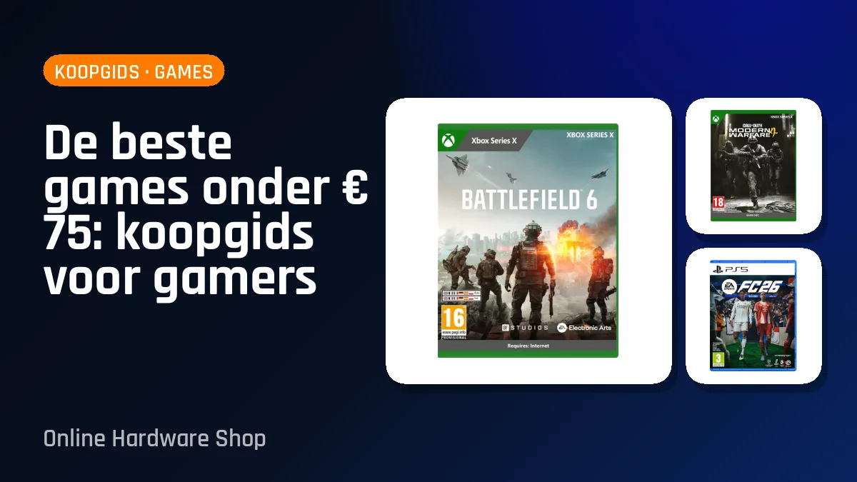 De beste games onder € 75: koopgids voor gamers